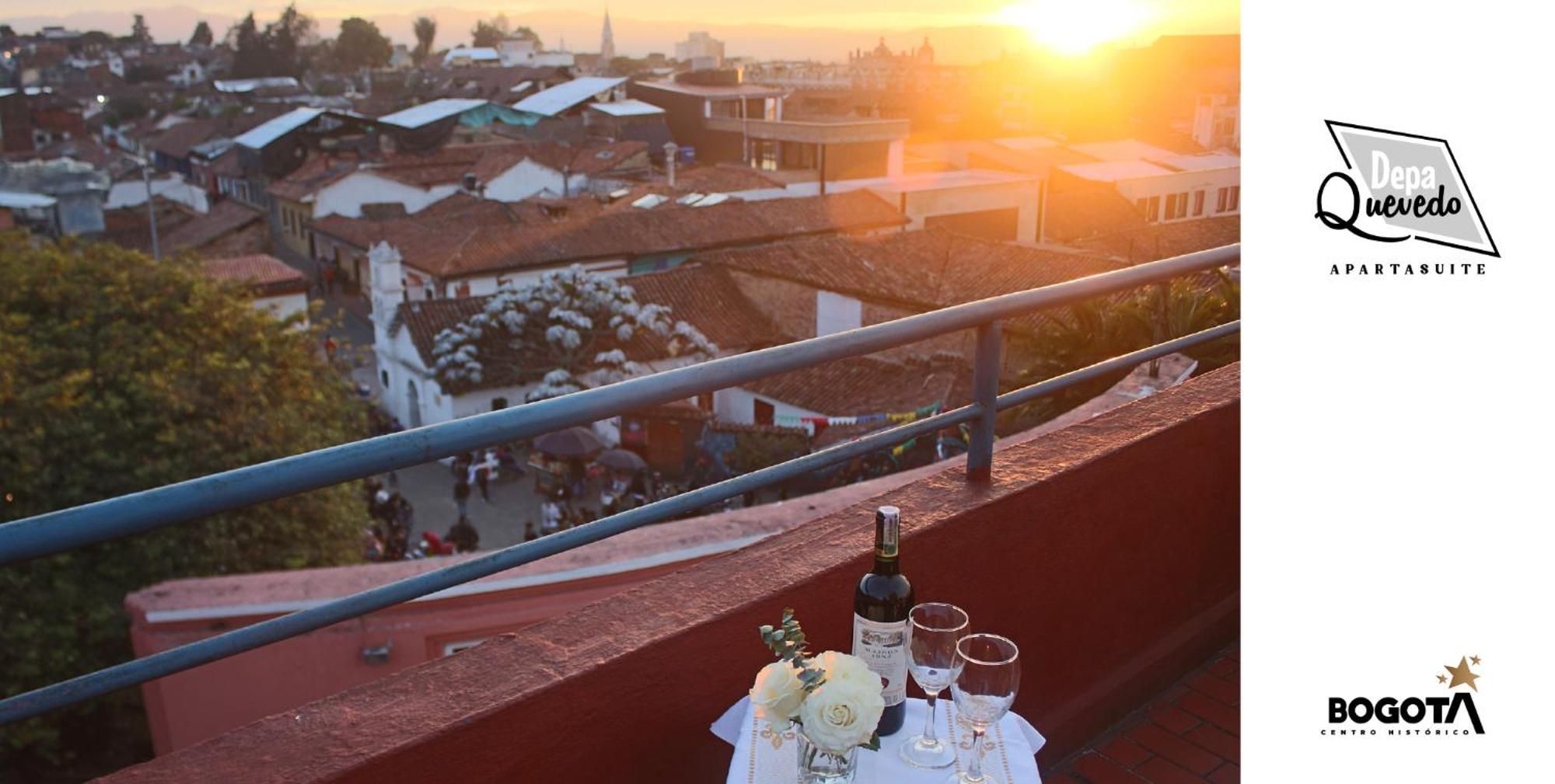 Depa Quevedo - Trendy Revamped Flat - Exceptional Spot In Bogota'S Historic Colonial Square - Candelaria Kültér fotó