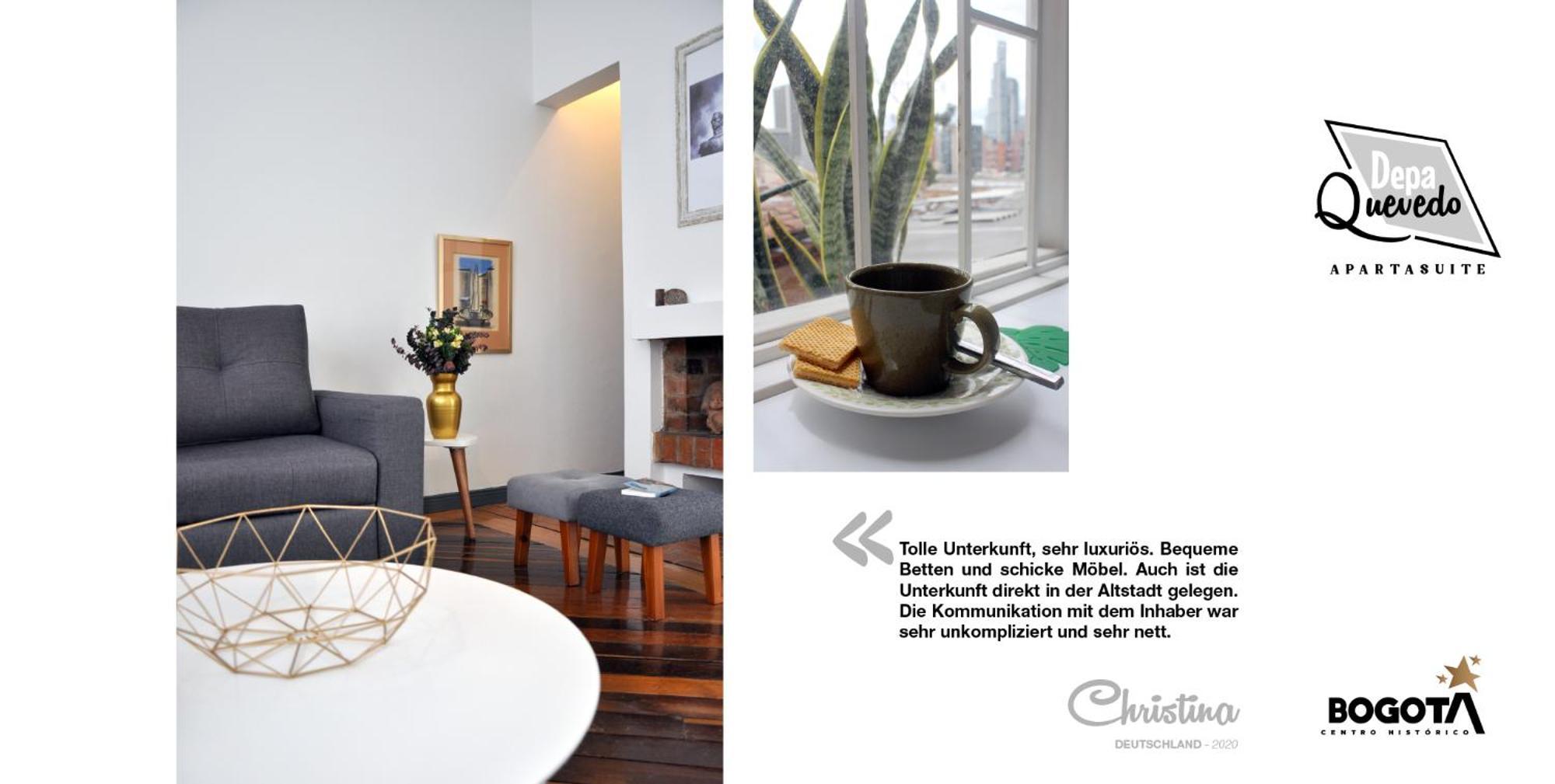 Depa Quevedo - Trendy Revamped Flat - Exceptional Spot In Bogota'S Historic Colonial Square - Candelaria Kültér fotó