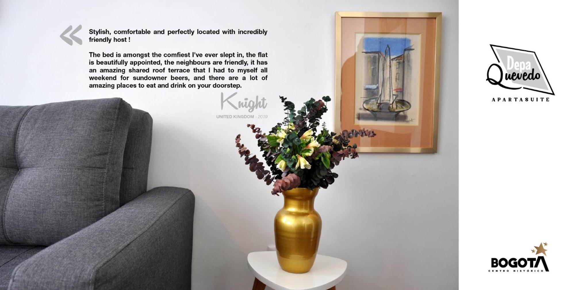 Depa Quevedo - Trendy Revamped Flat - Exceptional Spot In Bogota'S Historic Colonial Square - Candelaria Kültér fotó
