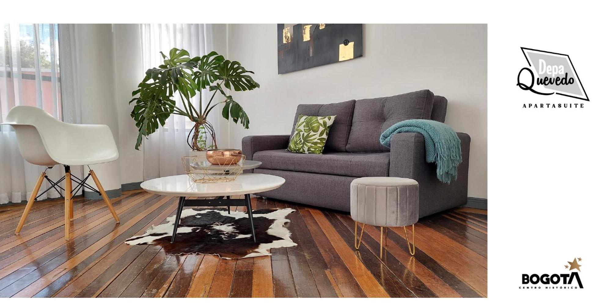 Depa Quevedo - Trendy Revamped Flat - Exceptional Spot In Bogota'S Historic Colonial Square - Candelaria Kültér fotó