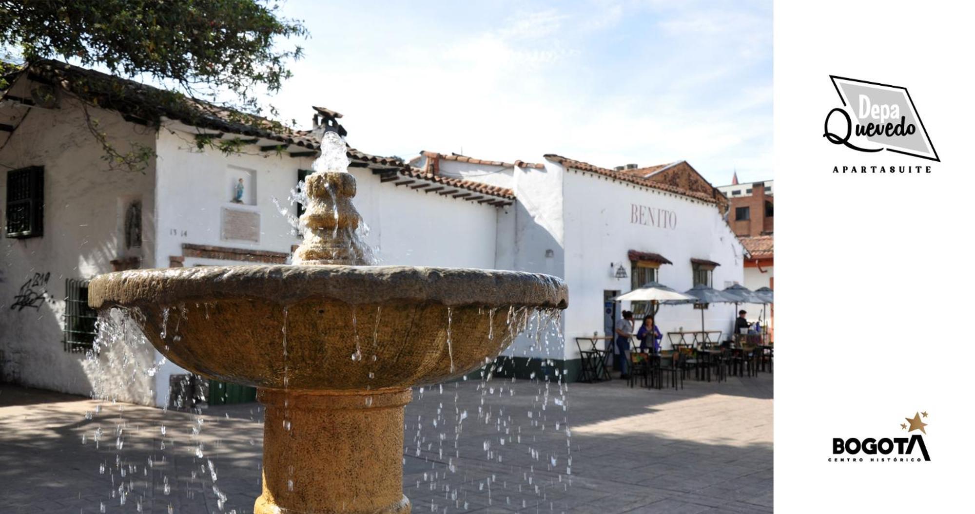 Depa Quevedo - Trendy Revamped Flat - Exceptional Spot In Bogota'S Historic Colonial Square - Candelaria Kültér fotó