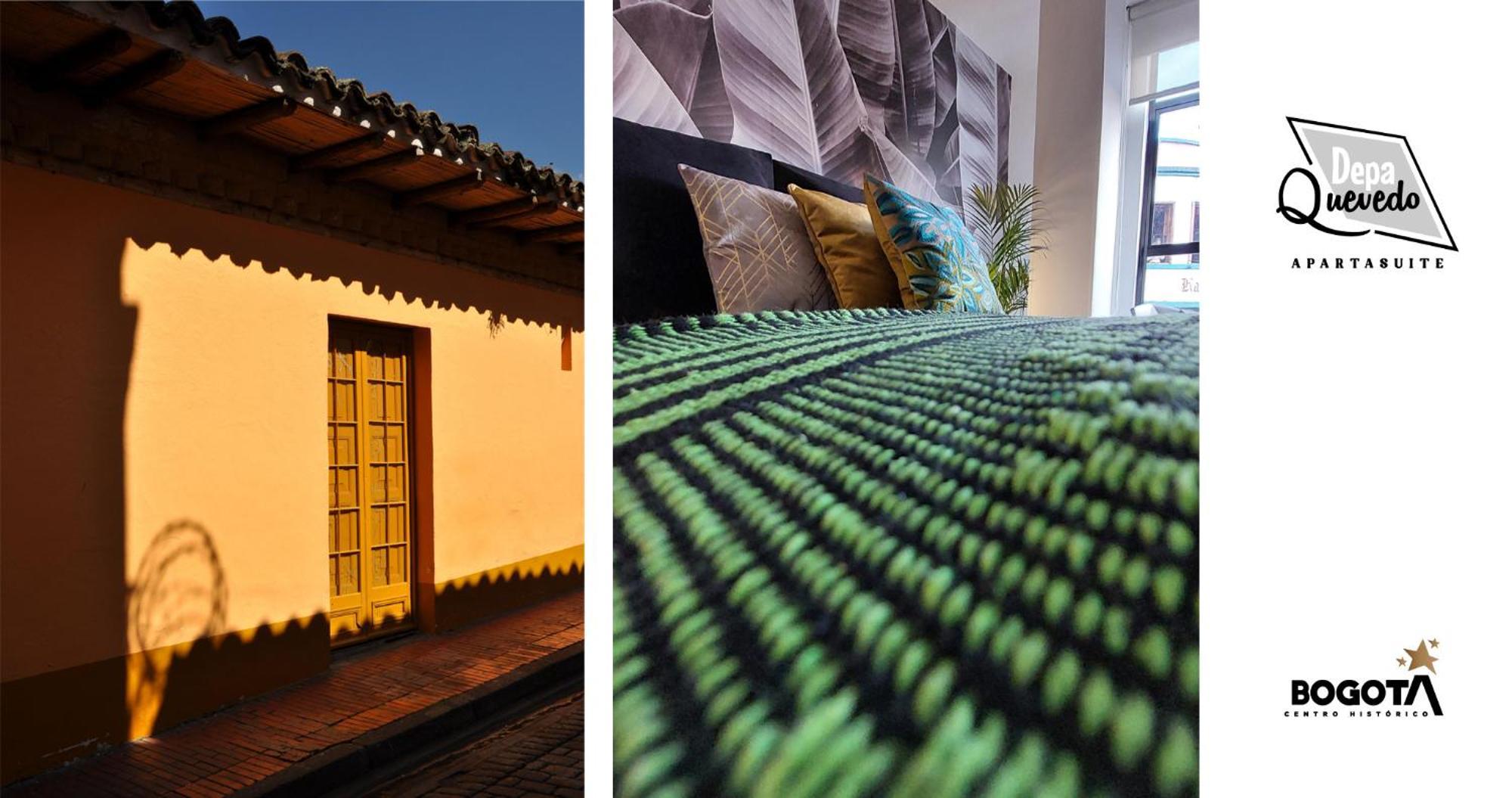 Depa Quevedo - Trendy Revamped Flat - Exceptional Spot In Bogota'S Historic Colonial Square - Candelaria Kültér fotó
