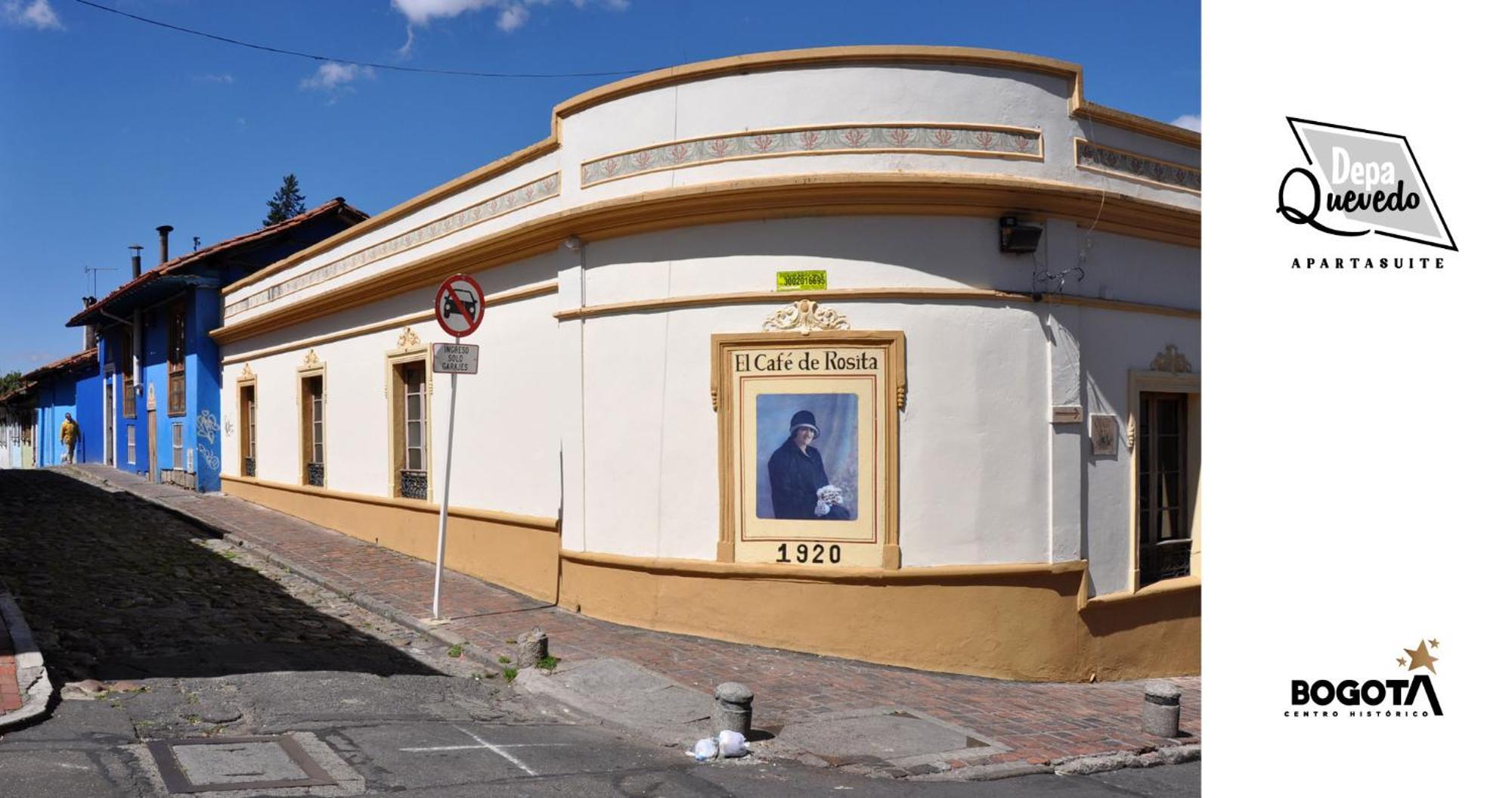 Depa Quevedo - Trendy Revamped Flat - Exceptional Spot In Bogota'S Historic Colonial Square - Candelaria Kültér fotó
