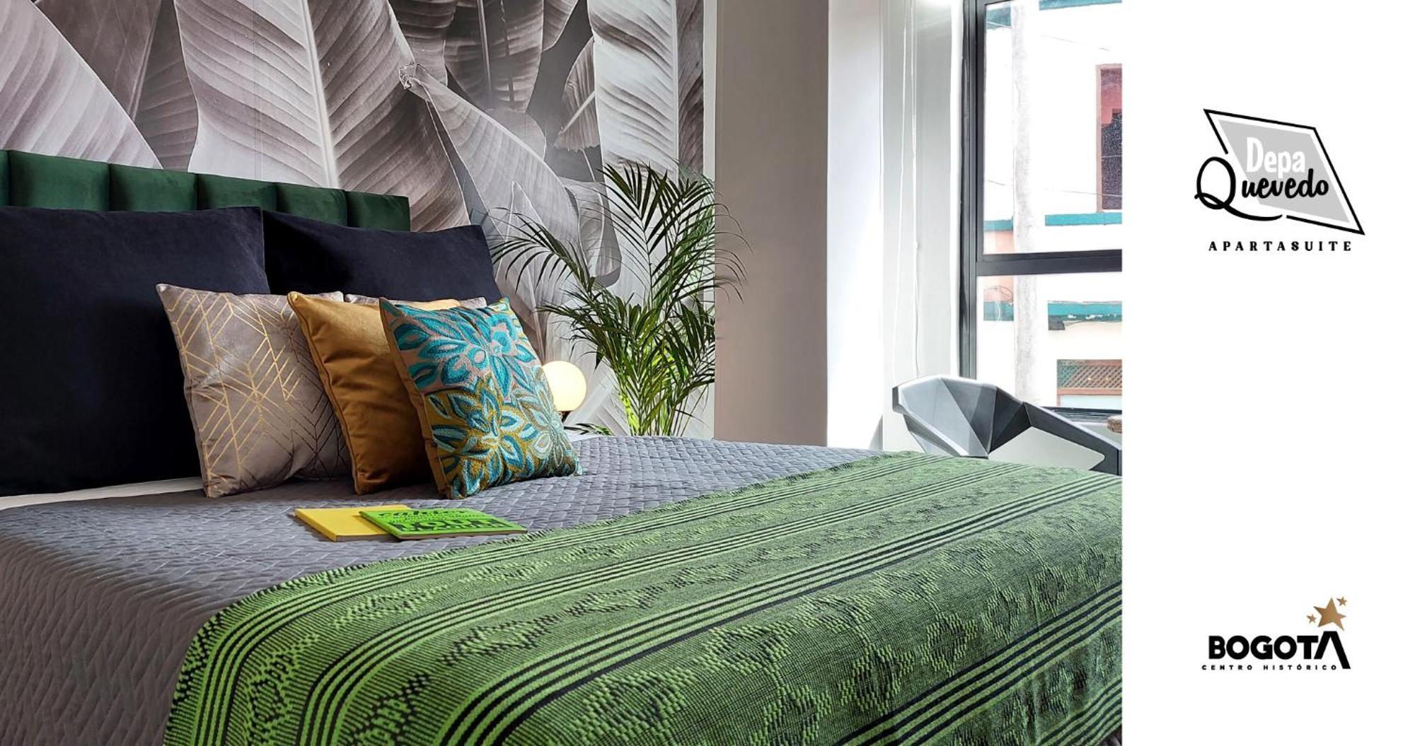 Depa Quevedo - Trendy Revamped Flat - Exceptional Spot In Bogota'S Historic Colonial Square - Candelaria Kültér fotó